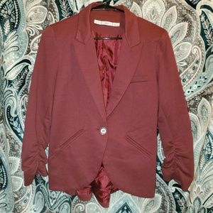 Maroon Blazer